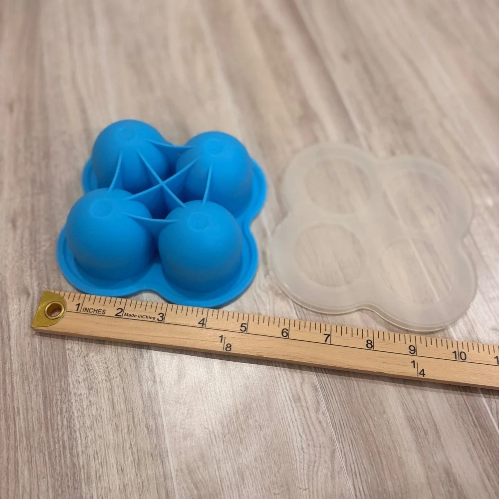 Cooking Tool,4 Holes‎ Food Grade Egg Bite Mold Egg